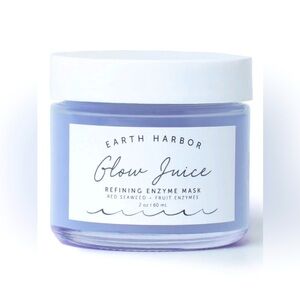 NEW Earth Harbor Glow Juice Refining Enzyme Mask 2 ounces